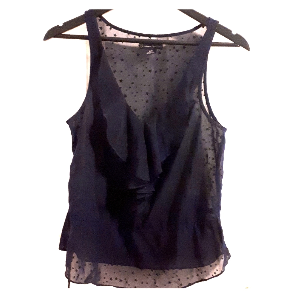 ⭐2/$25 EUC American Eagle Sheer Star Cami